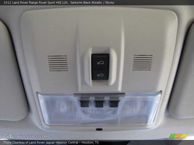 Santorini Black Metallic / Ebony 2012 Land Rover Range Rover Sport HSE LUX