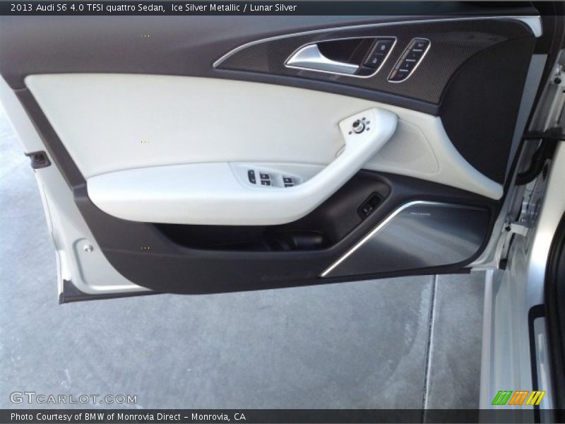 Ice Silver Metallic / Lunar Silver 2013 Audi S6 4.0 TFSI quattro Sedan