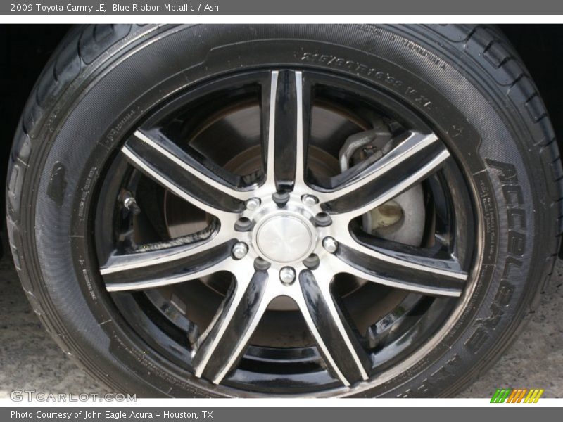 Blue Ribbon Metallic / Ash 2009 Toyota Camry LE