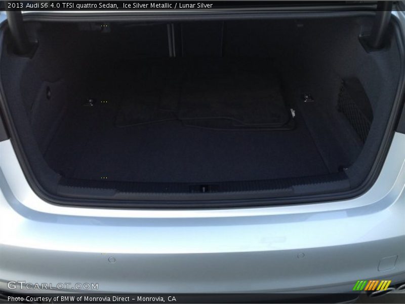 Ice Silver Metallic / Lunar Silver 2013 Audi S6 4.0 TFSI quattro Sedan