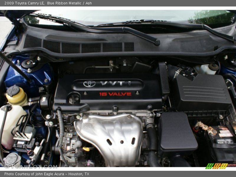 Blue Ribbon Metallic / Ash 2009 Toyota Camry LE