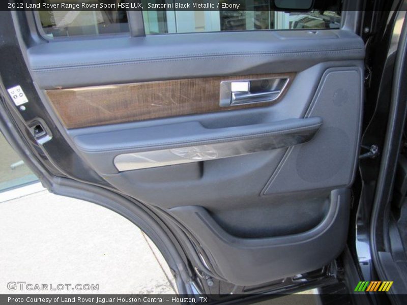 Santorini Black Metallic / Ebony 2012 Land Rover Range Rover Sport HSE LUX