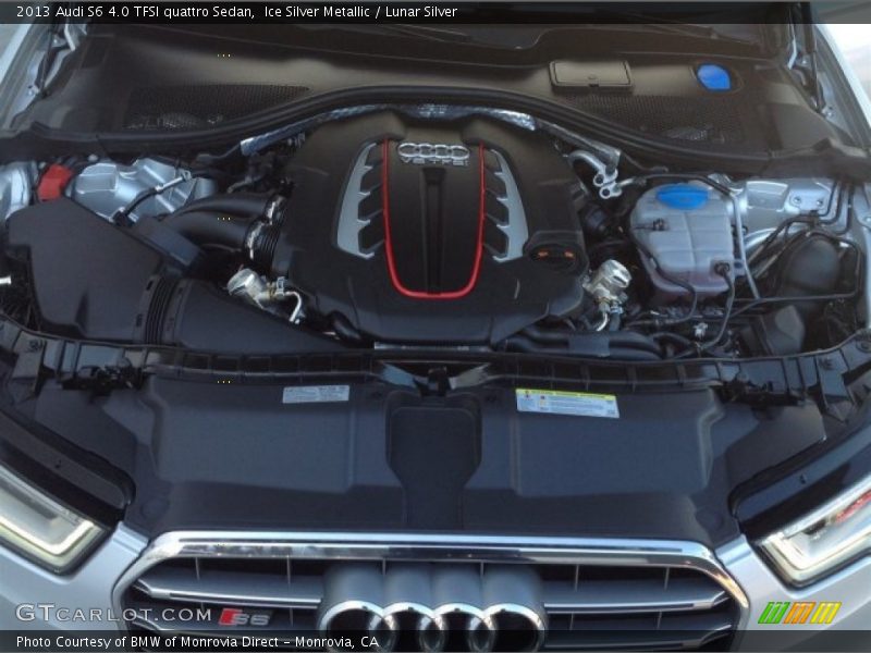  2013 S6 4.0 TFSI quattro Sedan Engine - 4.0 Liter FSI Turbocharged DOHC 32-Valve VVT V8