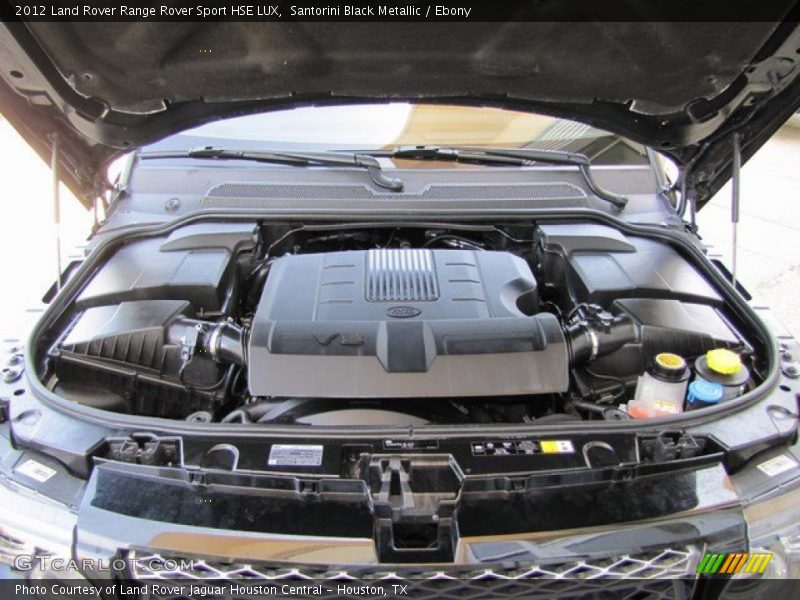 Santorini Black Metallic / Ebony 2012 Land Rover Range Rover Sport HSE LUX
