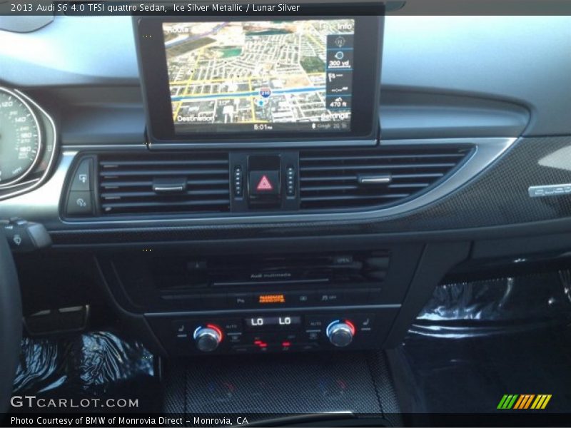 Ice Silver Metallic / Lunar Silver 2013 Audi S6 4.0 TFSI quattro Sedan