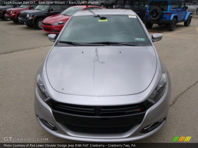 Billet Silver Metallic / Black/Light Tungsten 2014 Dodge Dart SXT