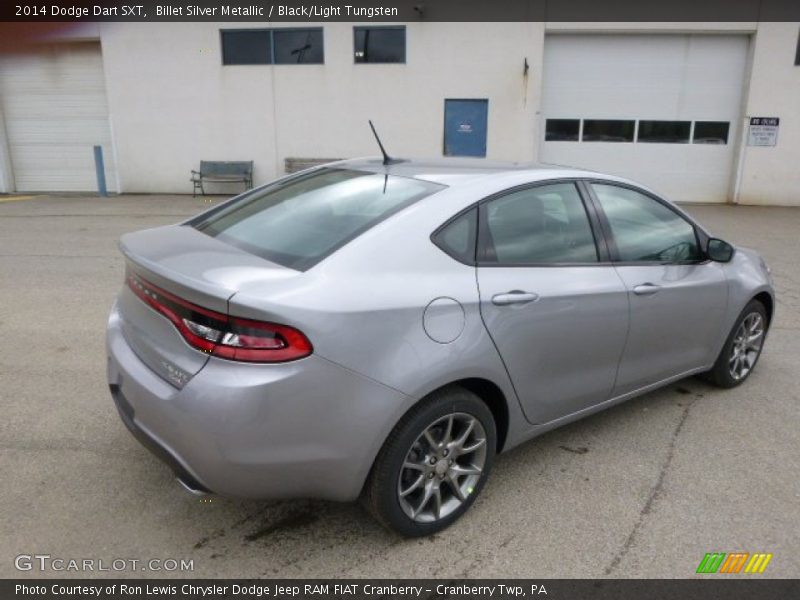 Billet Silver Metallic / Black/Light Tungsten 2014 Dodge Dart SXT