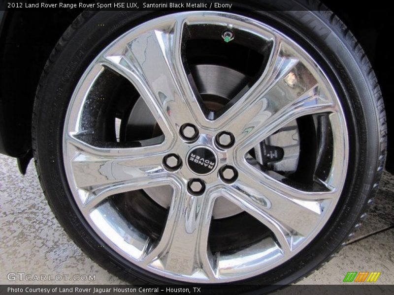 Santorini Black Metallic / Ebony 2012 Land Rover Range Rover Sport HSE LUX