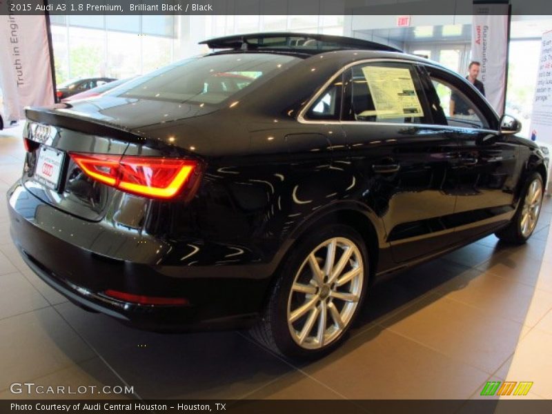 Brilliant Black / Black 2015 Audi A3 1.8 Premium