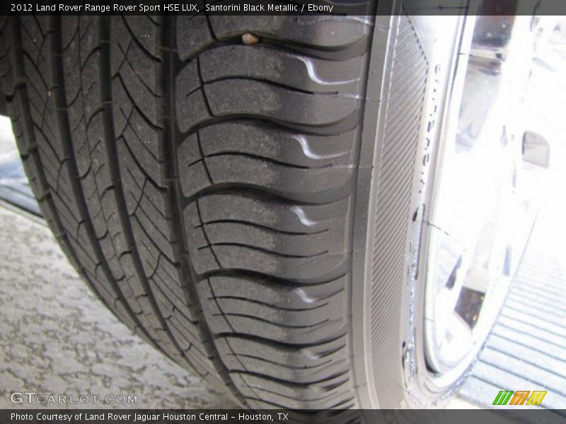 Santorini Black Metallic / Ebony 2012 Land Rover Range Rover Sport HSE LUX