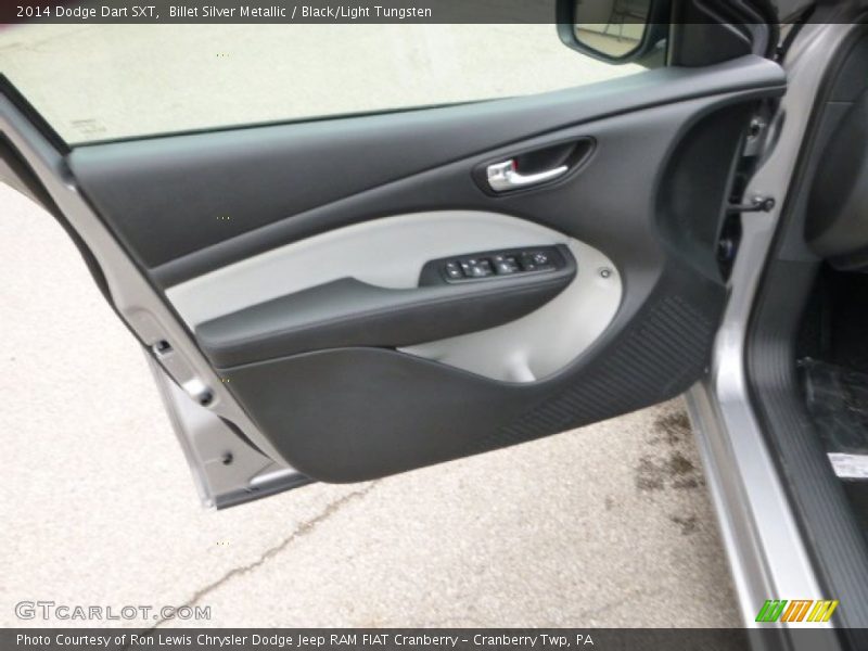 Billet Silver Metallic / Black/Light Tungsten 2014 Dodge Dart SXT