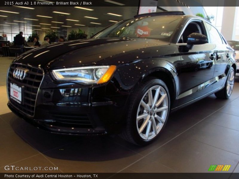 Brilliant Black / Black 2015 Audi A3 1.8 Premium