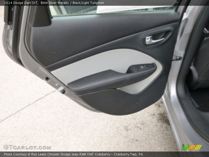 Billet Silver Metallic / Black/Light Tungsten 2014 Dodge Dart SXT