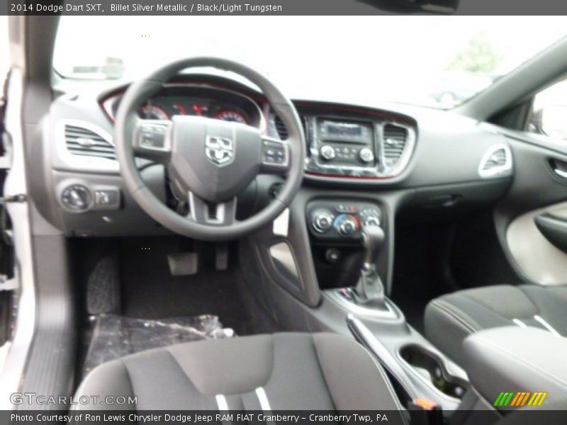 Billet Silver Metallic / Black/Light Tungsten 2014 Dodge Dart SXT