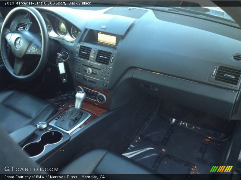 Black / Black 2010 Mercedes-Benz C 300 Sport