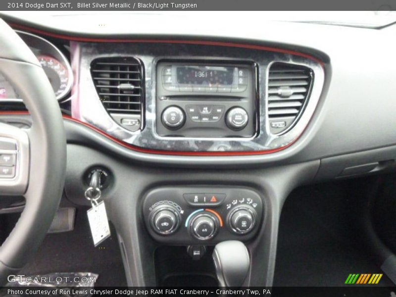 Billet Silver Metallic / Black/Light Tungsten 2014 Dodge Dart SXT
