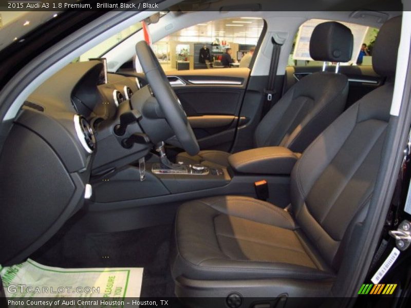 Brilliant Black / Black 2015 Audi A3 1.8 Premium