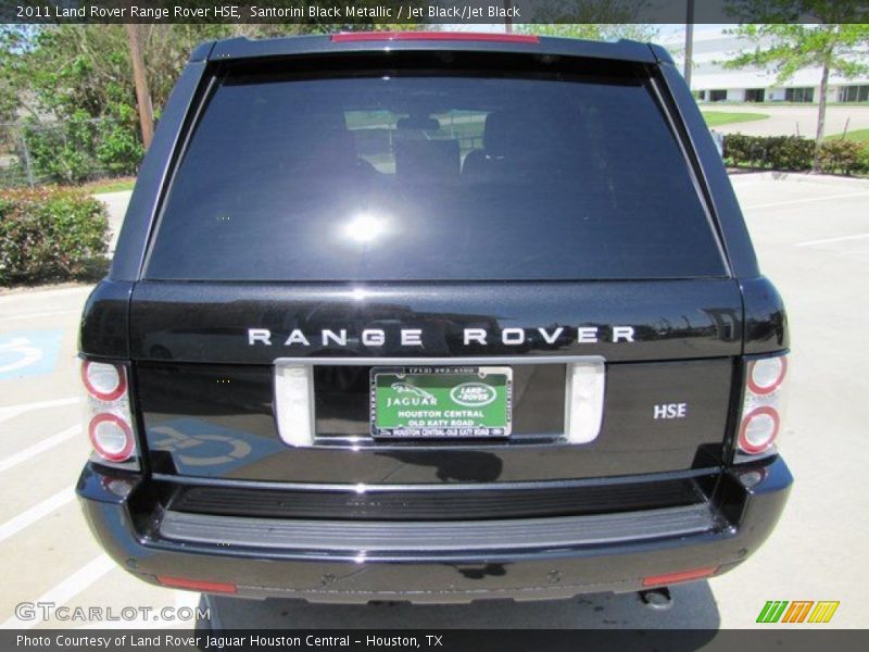 Santorini Black Metallic / Jet Black/Jet Black 2011 Land Rover Range Rover HSE