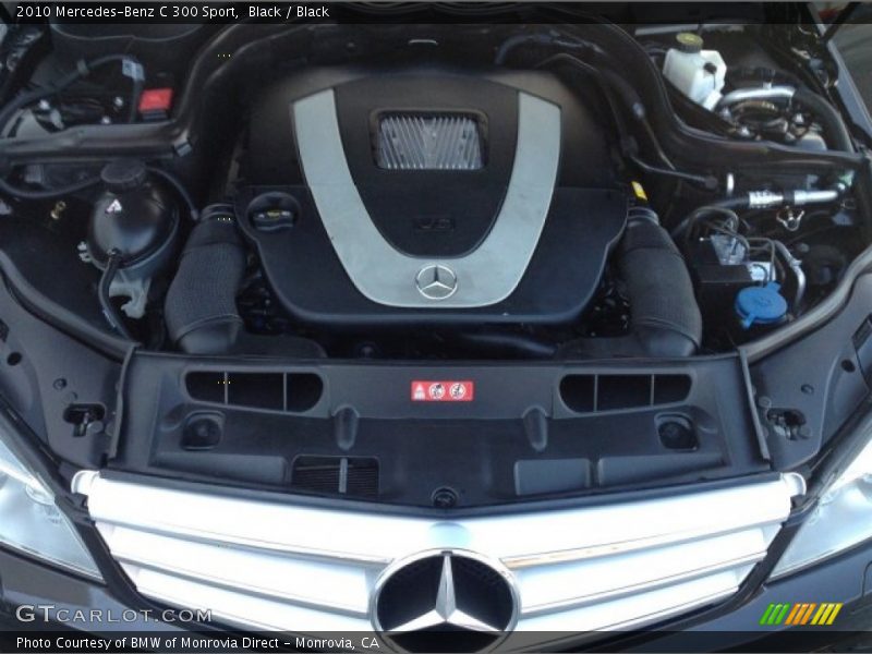 Black / Black 2010 Mercedes-Benz C 300 Sport