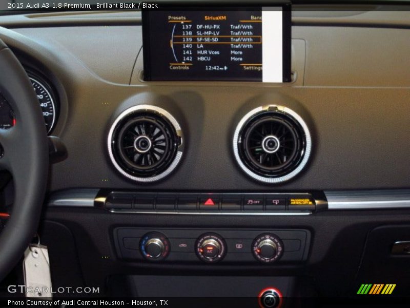 Brilliant Black / Black 2015 Audi A3 1.8 Premium