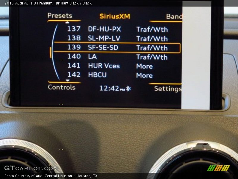 Brilliant Black / Black 2015 Audi A3 1.8 Premium