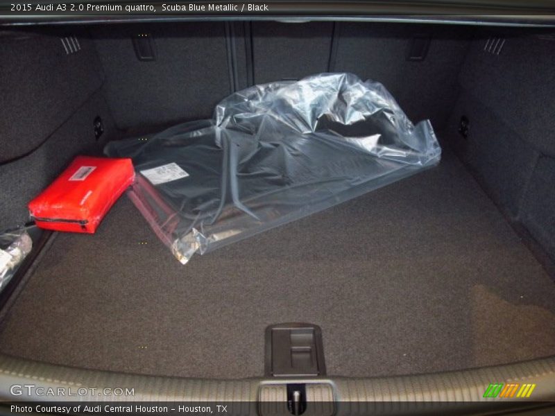 Scuba Blue Metallic / Black 2015 Audi A3 2.0 Premium quattro