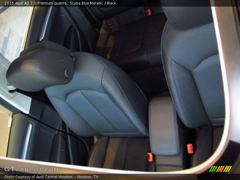 Scuba Blue Metallic / Black 2015 Audi A3 2.0 Premium quattro