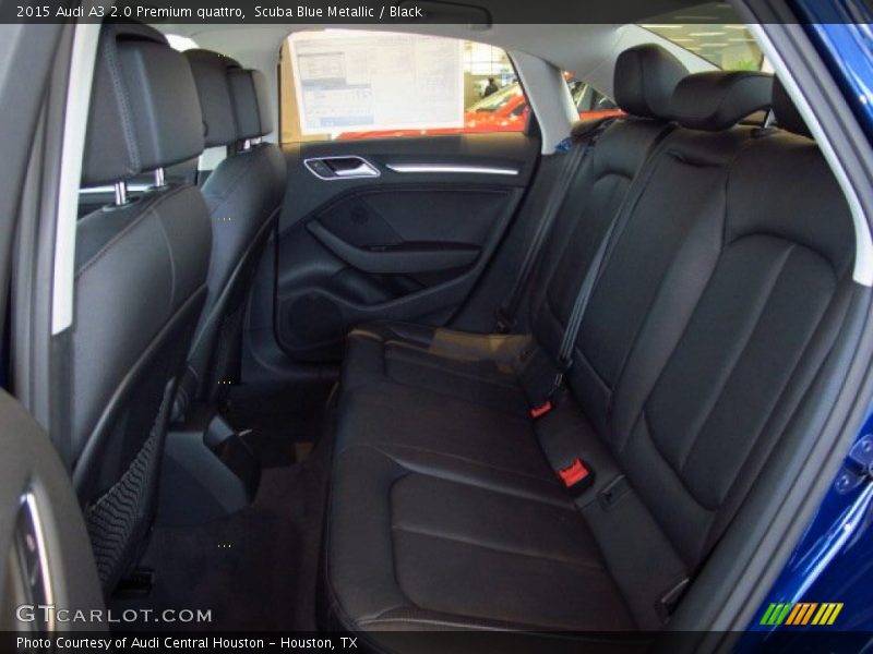 Scuba Blue Metallic / Black 2015 Audi A3 2.0 Premium quattro
