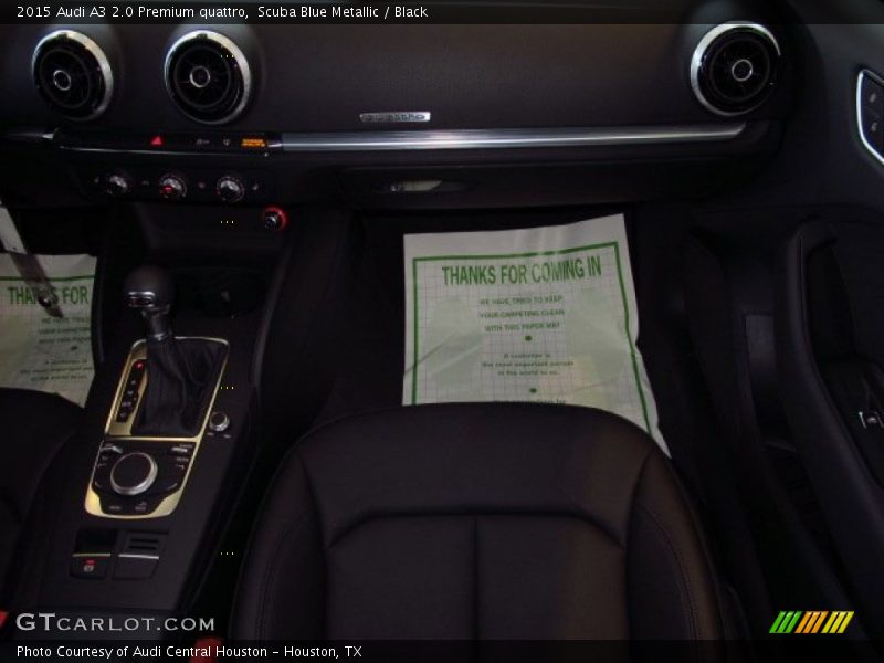 Scuba Blue Metallic / Black 2015 Audi A3 2.0 Premium quattro