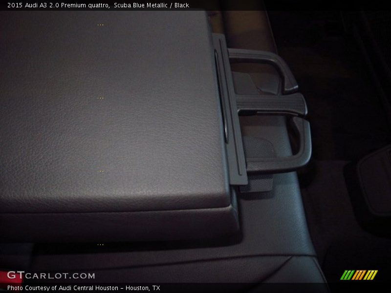 Scuba Blue Metallic / Black 2015 Audi A3 2.0 Premium quattro
