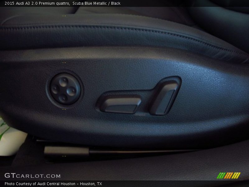 Scuba Blue Metallic / Black 2015 Audi A3 2.0 Premium quattro