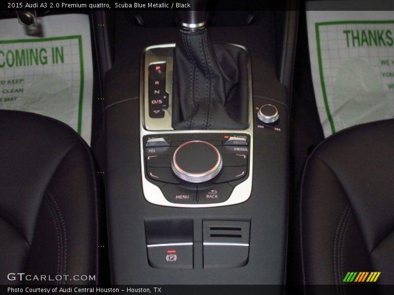 Scuba Blue Metallic / Black 2015 Audi A3 2.0 Premium quattro