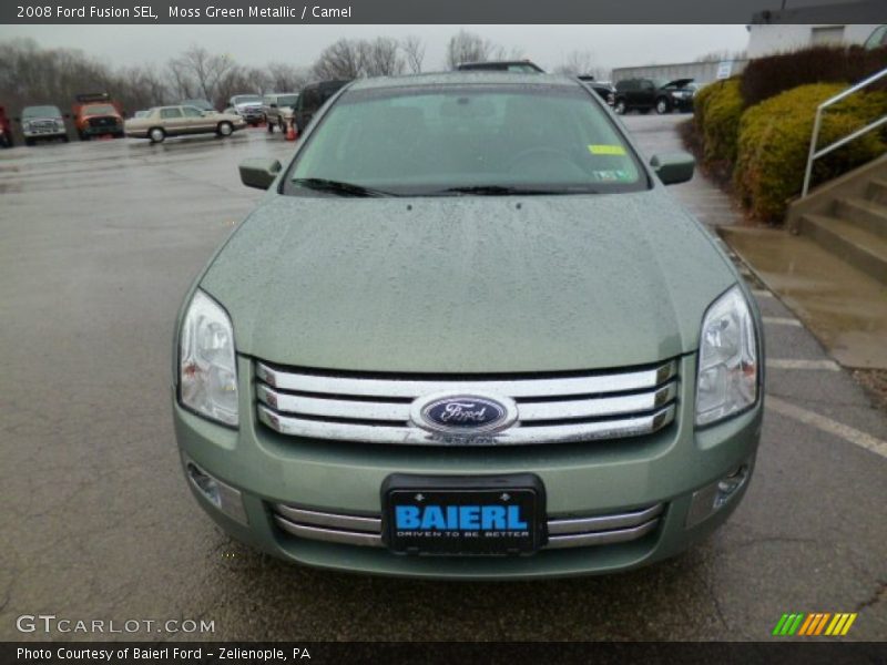 Moss Green Metallic / Camel 2008 Ford Fusion SEL