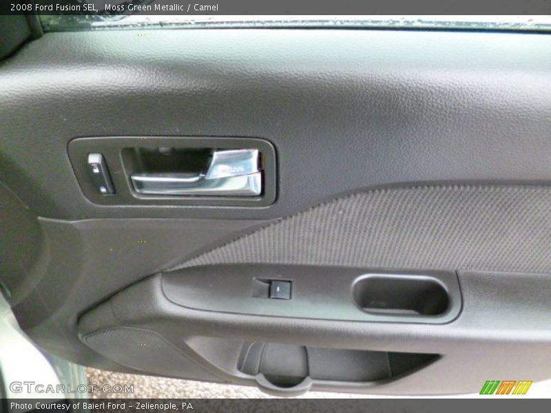Moss Green Metallic / Camel 2008 Ford Fusion SEL