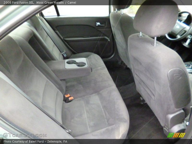 Moss Green Metallic / Camel 2008 Ford Fusion SEL