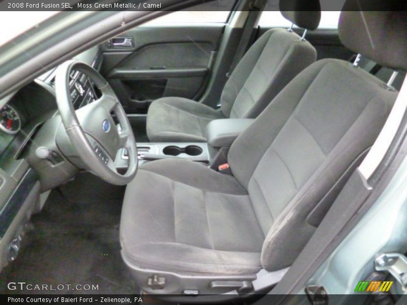 Moss Green Metallic / Camel 2008 Ford Fusion SEL