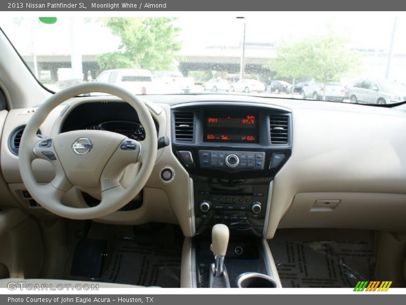 Moonlight White / Almond 2013 Nissan Pathfinder SL
