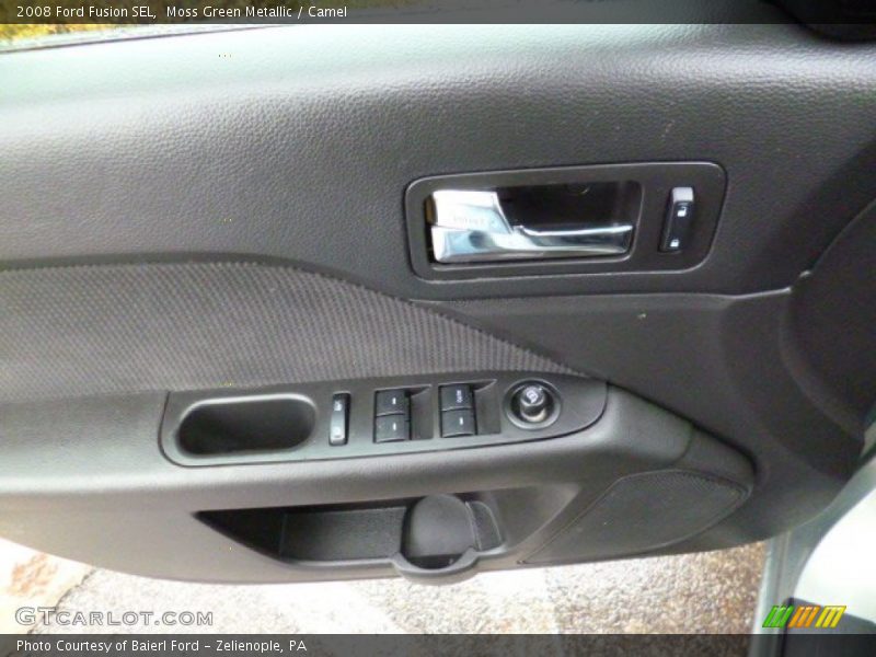 Moss Green Metallic / Camel 2008 Ford Fusion SEL