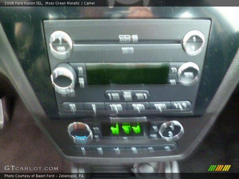 Moss Green Metallic / Camel 2008 Ford Fusion SEL