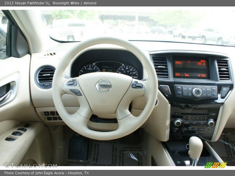 Moonlight White / Almond 2013 Nissan Pathfinder SL