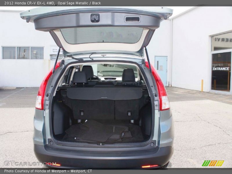 Opal Sage Metallic / Black 2012 Honda CR-V EX-L 4WD