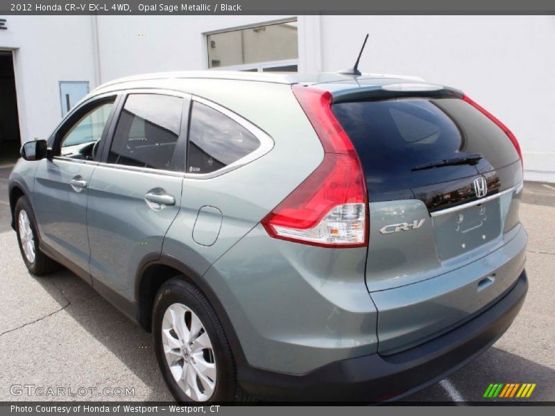 Opal Sage Metallic / Black 2012 Honda CR-V EX-L 4WD