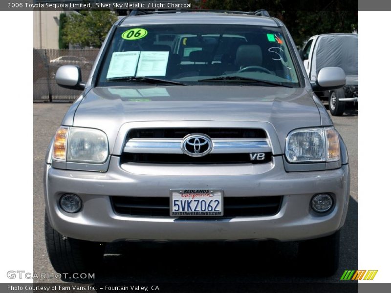 Silver Sky Metallic / Light Charcoal 2006 Toyota Sequoia Limited