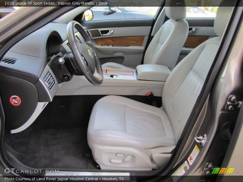Vapour Grey Metallic / Dove 2010 Jaguar XF Sport Sedan