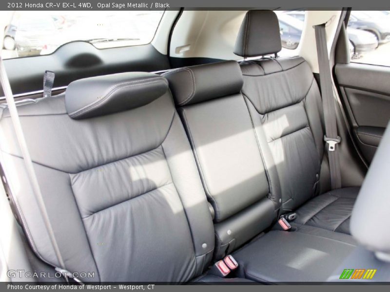 Opal Sage Metallic / Black 2012 Honda CR-V EX-L 4WD