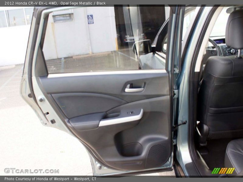 Opal Sage Metallic / Black 2012 Honda CR-V EX-L 4WD
