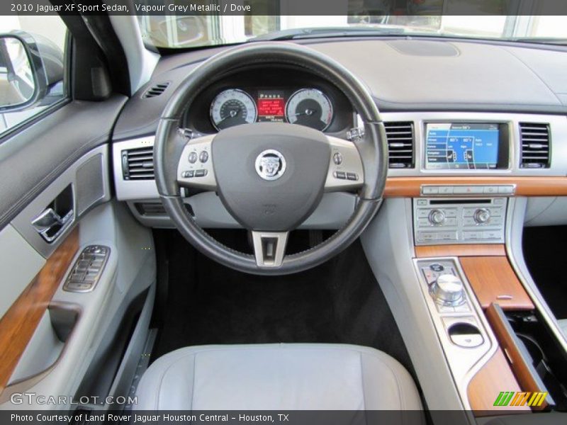 Vapour Grey Metallic / Dove 2010 Jaguar XF Sport Sedan