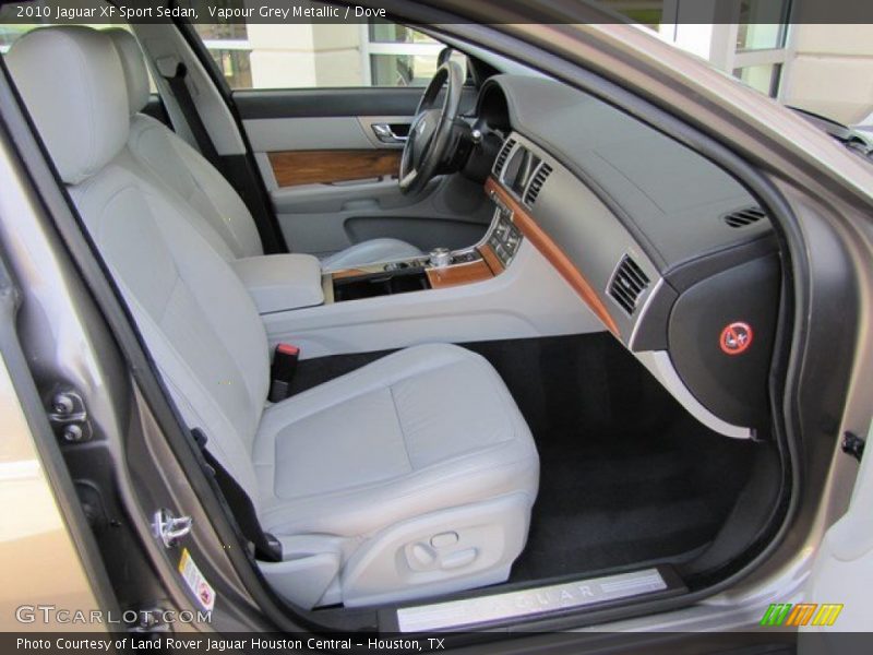 Vapour Grey Metallic / Dove 2010 Jaguar XF Sport Sedan