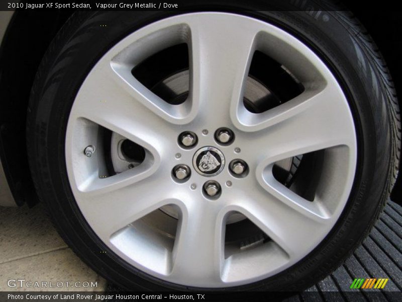 Vapour Grey Metallic / Dove 2010 Jaguar XF Sport Sedan