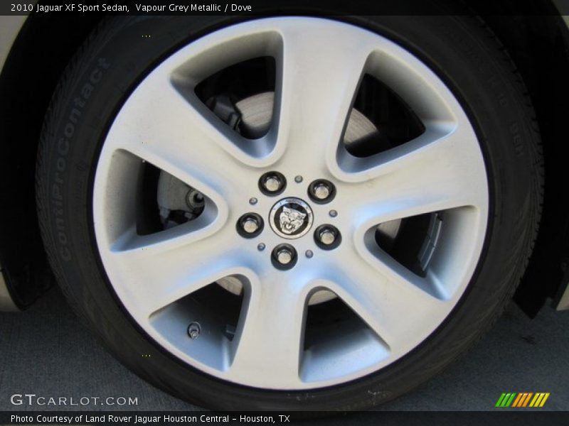 Vapour Grey Metallic / Dove 2010 Jaguar XF Sport Sedan